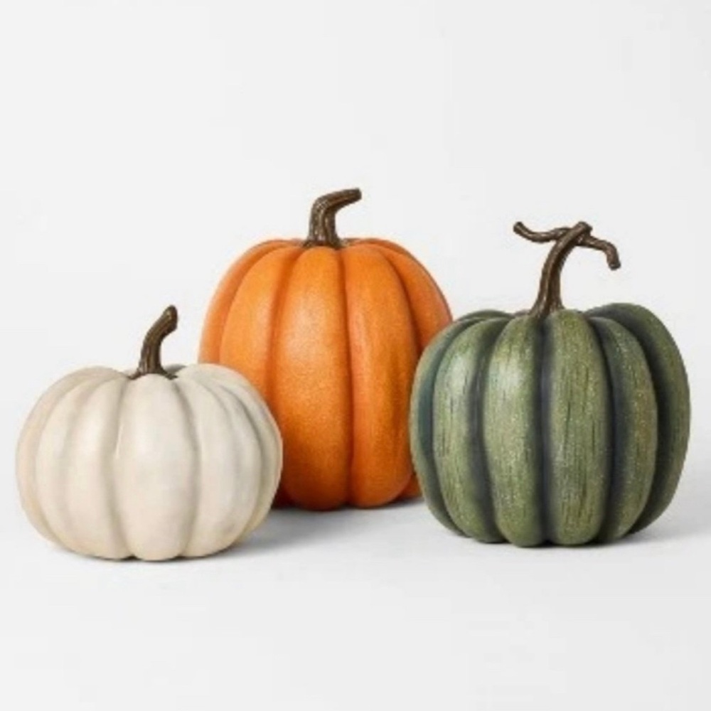 Threshold by Studio McGee Green Medium Pumpkin